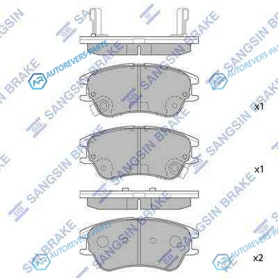 SP1149SNS_=1139 02 !колодки дисковые з.| Hyundai Atos|Atos Prime 1.0|1.1 01>
