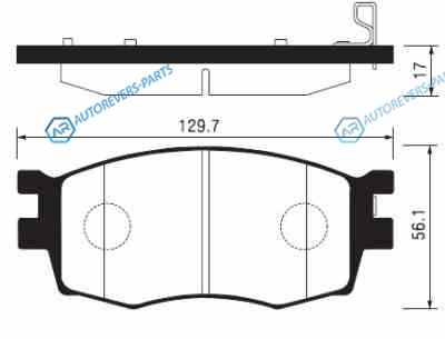 SP1186SNS_=1208 02 !колодки дисковые п.| Kia Rio 1.4i|1.6i 16V|1.5CRDi 05>