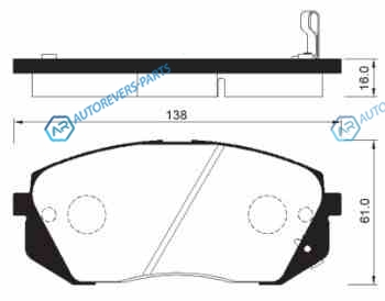 SP1196SNS_=1302 02 !колодки дисковые п.| Kia Carens 2.0CVVTi|CRDi 06>