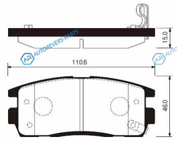 SP1205SNS_[96626075] !колодки дисковые з.| Chevrolet Captiva| Daewoo Winstorm 2.0|2.4 06>