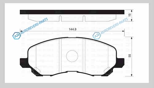 SP1360SNS_!колодки дисковые п.| Mitsubishi Lancer 1.6|2.0 03>|Space Runner 2.0|2.4GDi 00>