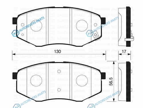 SP1374SNS_=GDB3461=1302 02 [581012SA70] !колодки дисковые п.| Hyundai ix35|Kia Sportage 2.0|CRDi 10>