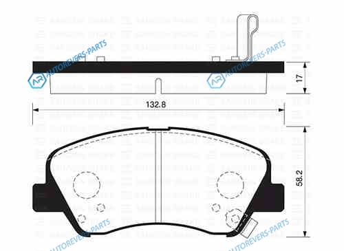 SP1399SNS_[581011RA00] !колодки дисковые п.| Hyundai Solaris all 11>