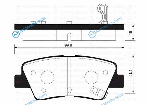 SP1401SNS_[583021RA30] !колодки дисковые з.| Hyundai Elantra|Solaris|Accent| Kia Soul all 09>