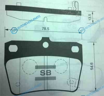 SP1457SNS_=GDB3279=839 02=FDB1531=D2188M-01 !колодки дисковые з.| Toyota RAV4 1.8|2.0WTi|D 00>