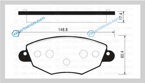 SP2030_колодки дисковые передние!| Ford Mondeo III 1.8i-2.5i|2.0Di 00>