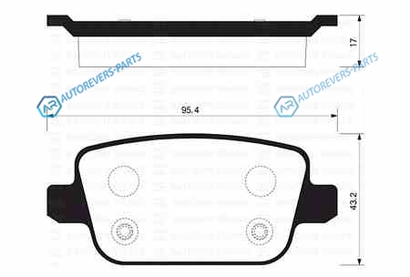 SP2101R_колодки дисковые задние!| Ford Mondeo IV|Kuga|Galaxy 2.0-2.5|1.8TDCi 06>
