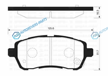 SP2113_колодки дисковые передние!| Ford Fiesta| Mazda 2 1.25-1.6i|1.4-1.6DCi 10.07>