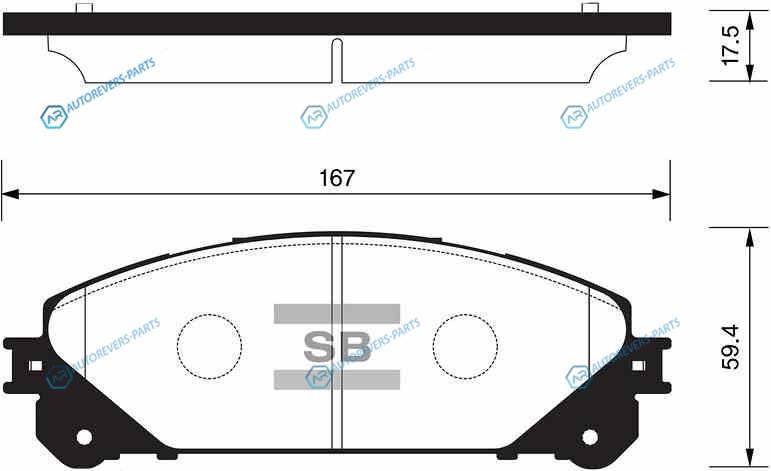 SP2137SNS_!колодки дисковые п.| Lexus RX|Highlander 3.5|4.5h 09>