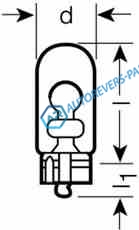 2825-02B_к-кт ламп ORIGINAL LINE! 2шт. (W5W) 12V 5W W2.1x9.5d качество ориг. з|ч (ОЕМ)|