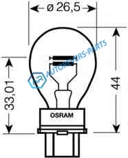 3157_лампа ORIGINAL LINE! 1шт. (P27|7W) 12V 27|7W W2.5x16q качество ориг. з|ч (ОЕМ)|