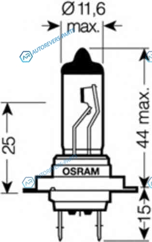 64210-01B_лампа ORIGINAL LINE! 1шт. (H7) 12V 55W PX26d качество ориг. з|ч (ОЕМ)|