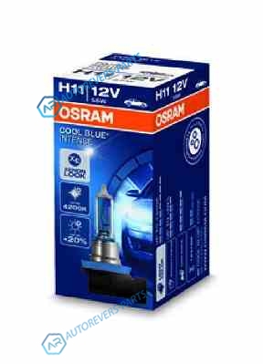 64211CBI_лампа COOL BLUE INTENSE! 1шт. (H11) 12V 55W PGJ19-2 цвет. темп. 4200К|