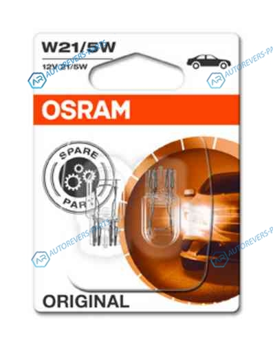 7515-02B_к-кт ламп ORIGINAL LINE! 2шт. (W21|5W) 12V 21|5W W3x16q качество ориг. з|ч (ОЕМ)|