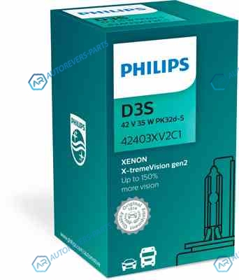 42403XV2C1_лампа! XENON (D3S) 35W PK32d-5 X-tremeVision|