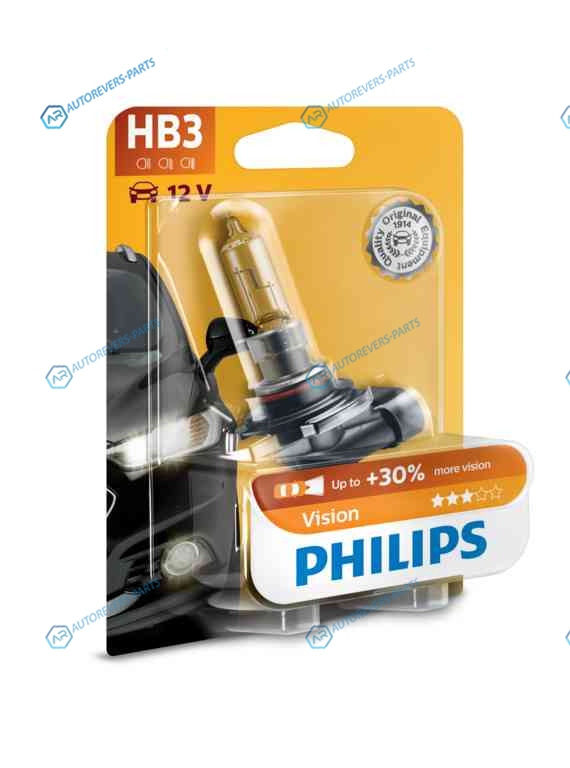 9005PRB1_лампа! (HB3) 12V|65W|P20d ближнего|дальнего света Premium|