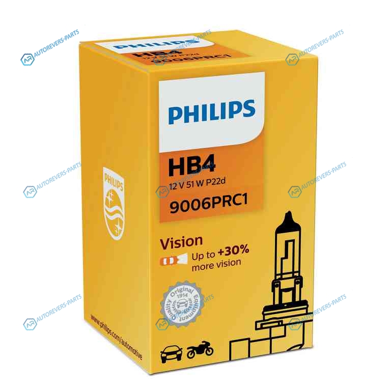 9006PRC1_лампа! (HB4) 12V P22D (55W) ближнего света Premium|