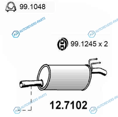 1271 02_=FDB4229 [044650C020] !колодки дисковые п.| Toyota Land Cruiser 4.7 V8|4.5D V8 08>