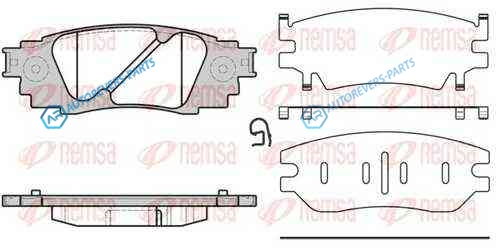 1636 10_колодки дисковые з.!| Lexus RX RX AGL2|GGL2 15>