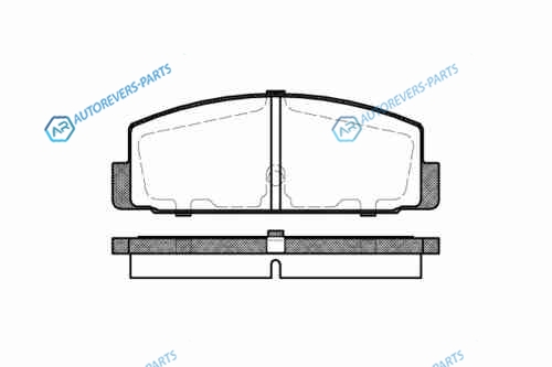 179 30_=FDB1721 [GGYM2643Z] !колодки дисковые з.| Mazda 323 1.4-2.0TD 98-03|6 1.8-2.0D 02>