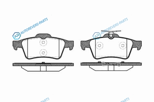 842 20_колодки дисковые з. !| Saab 9-3| Opel Vectra| Ford Focus 1.4-3.2 02>