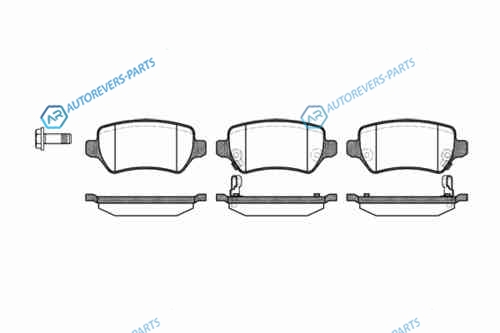 957 02_=968 002-SX=FDB1521 !колодки дисковые з.| Opel Astra G 1.8-2.2DT 01-04|Zafira 2.2i|DTi 01>