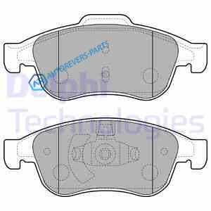 LP2152 Колодки передние RENAULT DUSTER. FLUENCE. MEGANE III LP2152