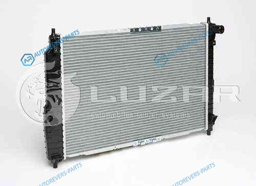 LRc CHAv05125 Радиатор охл. для ам Chevrolet Aveo (05-) 1.21.4 AC MT