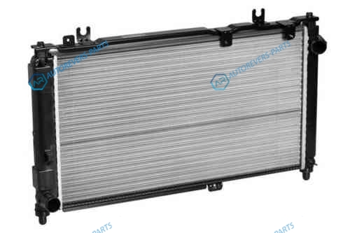 LRc 01900 Радиатор охл. алюм. для ам ВАЗ 2190 ГрантаDatsun on-Do AC± (OVAL-TUBE)