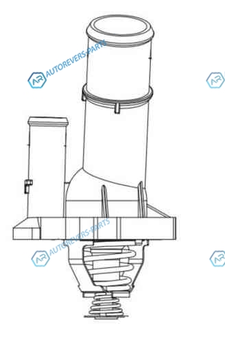 LT 1041 Термостат для ам Ford Focus II (05-)Mondeo IV (07-)Mazda 3 (03-) 1.8i2.0i
